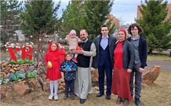 В Красноярске семью Садовьюк наградили медалью ордена «Родительская слава»
