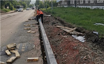 В Красноярске начался ремонт улицы Алёши Тимошенкова