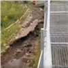 Красноярцам объяснили, почему во время ливней затопило Николаевский проспект (видео)