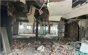 В красноярском ТЦ «Атриум» обрушился потолок, один человек погиб