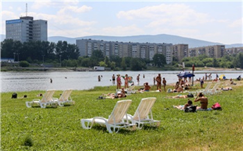 Последние выходные июля в Красноярске будут жаркими