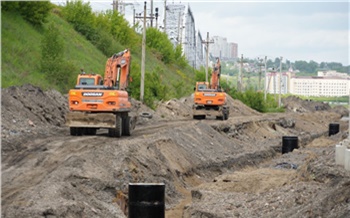 «Доделываем и днем и ночью»: мэр Красноярска прокомментировал строительство развязки на Пашенном