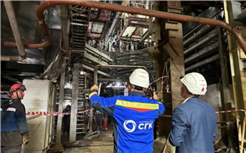 Министр экологии Красноярского края проверил новые электрофильтры на Красноярской ТЭЦ-1