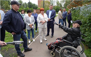 Мэр Красноярска оценил благоустройство общественных пространств