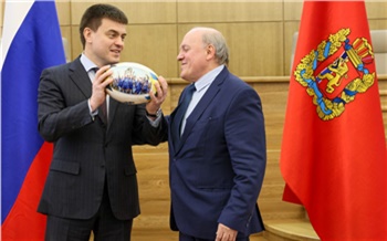 Михаил Котюков поздравил Енисей-СТМ с победой на чемпионате России