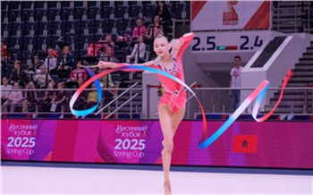 «В ритме лент и обручей»: как Красноярск встретил «Весенний кубок» по художественной гимнастике
