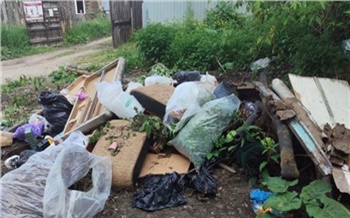 С незаконных свалок в Кировском районе Красноярска вывезли почти 8 тыс. кубометров мусора