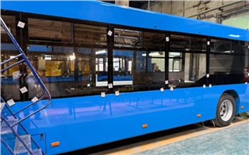 Красноярцам показали новые автобусы на газомоторном топливе