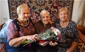 Жительнице Красноярска Татьяне Вагнерубовой исполнилось 100 лет