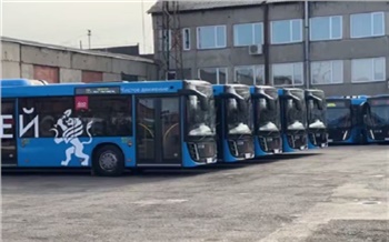 В Красноярске на маршруты выйдут новые автобусы на газовом топливе