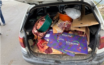 Силовики разогнали стихийный рынок у мечети в Красноярске