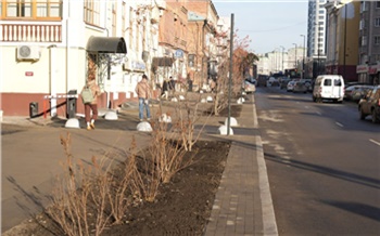 Подрядчик вновь затянул благоустройство центральных улиц Красноярска