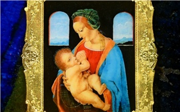 Сибиряк создал копию картины Леонардо да Винчи размером с ноготь