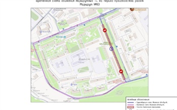 В красноярской Зеленой роще на месяц изменится схема движения автобуса  83