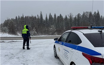 На трассах Красноярского края резко осложнилась обстановка