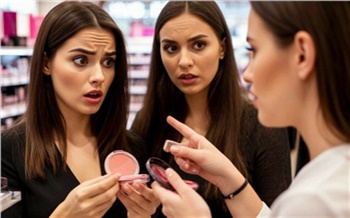 Красноярку заставили выкупить открытые в магазине румяна