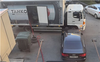 Красноярцы пожаловались на пивной магазин из-за шумной разгрузки во дворе жилого дома