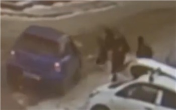 В Красноярске автоледи сбила невнимательную школьницу