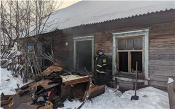 Три человека погибли на пожаре в Красноярском крае