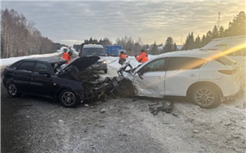 Два человека погибли в ДТП под Красноярском