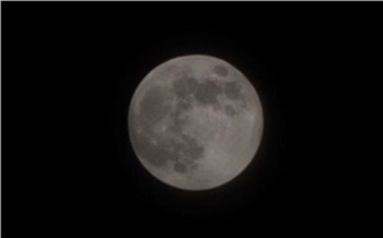 Красноярцы делятся снимками Волчьей Луны