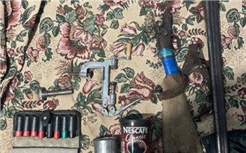 У жителя Красноярского края нашли незаконный арсенал оружия и боеприпасов