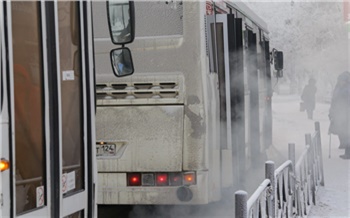 Красноярцам рассказали, как в морозы будет работать городской транспорт