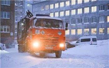 Подготовили резервную технику: регоператор РОСТтех готовится к сильным морозам в Красноярске и крае