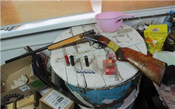 Енисеец угрожал ружьем продавщице и сам сообщил об этом в полицию