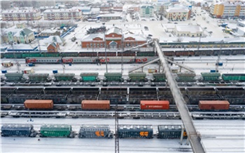 Погрузка на Красноярской железной дороге в 2025 году составила 78,6 млн тонн