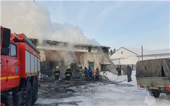 Пожар в котельной произошел на западе Красноярского края