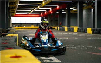 Красноярцам предложили идею необычного подарка: отдых в картинге SENNA