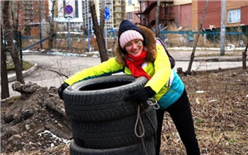 Красноярцев зовут убрать берега Енисея во время игрового субботника