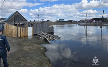 В Красноярском крае затопило 135 приусадебных участков