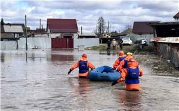 В Красноярске резко поднялся уровень воды в малых реках