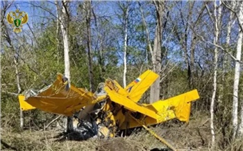 Легкомоторный самолет разбился в Красноярском крае