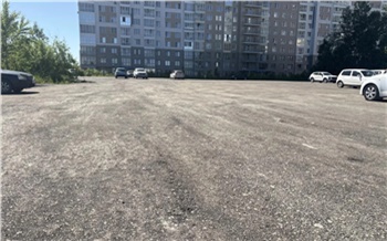 Бесплатная парковка на 400 мест в красноярских Тихих Зорях почти готова