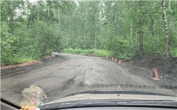 Дорогу на популярном дачном маршруте в Красноярске на выходных открыли только для машин