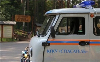 На Красноярских Столбах спасатели помогли девочке с травмой ноги