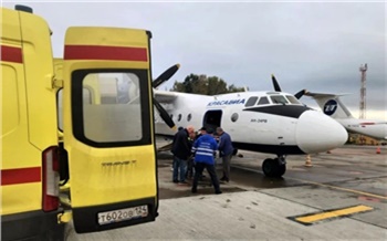 Пострадавших при жесткой посадке вертолета эвакуировали в Красноярск