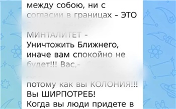 Жителя Шушенского оштрафовали за высказывания о русских в чате
