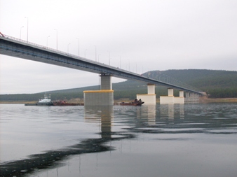 мост через Ангару