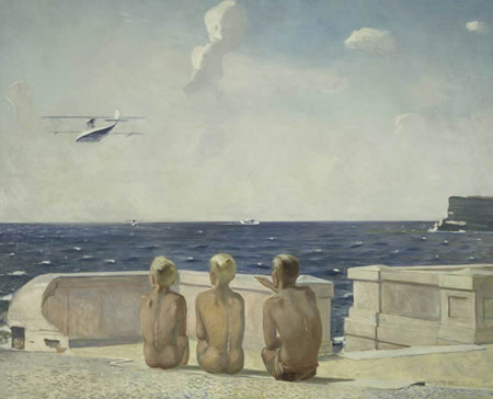 Александр Дейнека, Будущие летчики, 1937