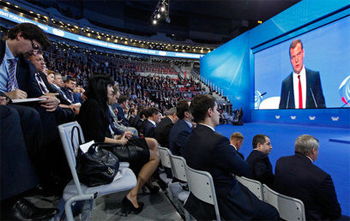 Дмитрий Медведев поддержал идею реализации проекта Ангаро-Енисейского кластера