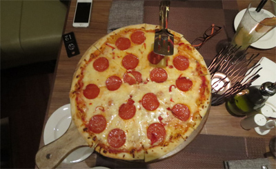 пицца «Пепперони с перцем Чили» 