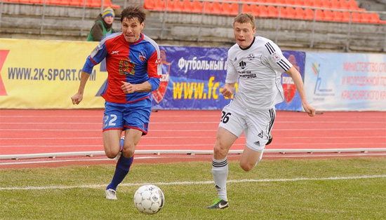 ФК «Енисей» выиграл первый матч года