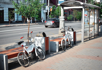 Бесплатные велосипеды на улицах Красноярска