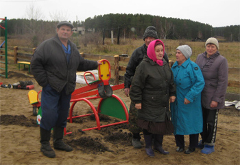 Жители Вахрушево участвуют в реализации гранта