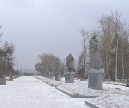 памятники в парке «Гвардейский»