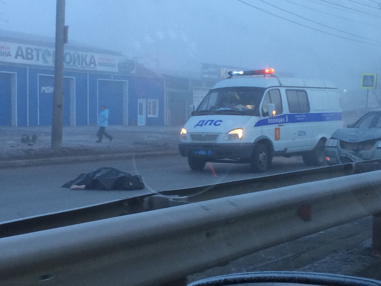 На проспекте Металлургов в Красноярске погибла женщина-пешеход